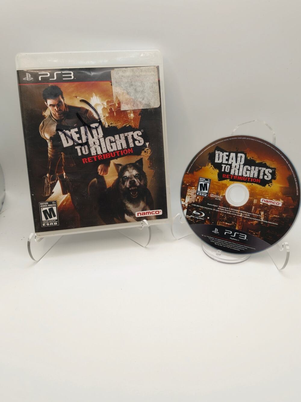 Dead to Rights Retribution PS3 Case+Disc